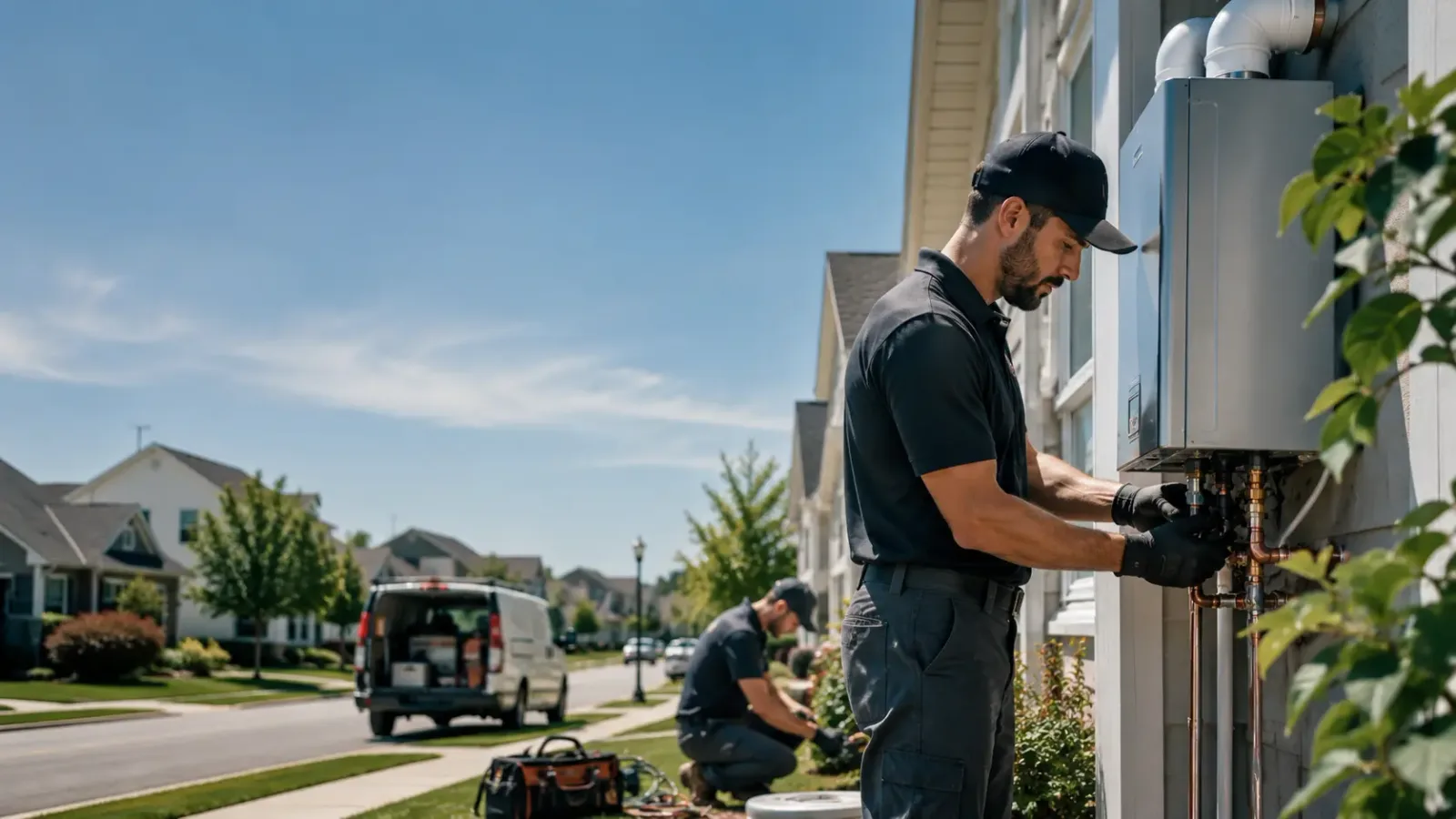Tankless Water Heater Installation in Oakland, ME